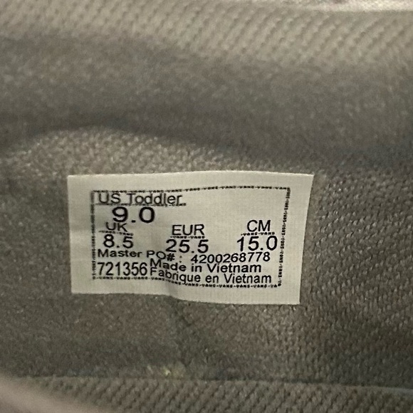 Asher Vans size 9 toddler unisex - Picture 7 of 7